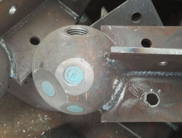 六盘水螺栓球球塞，网架配件